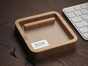 Schreibtisch-Organizer aus Holz 1846292
